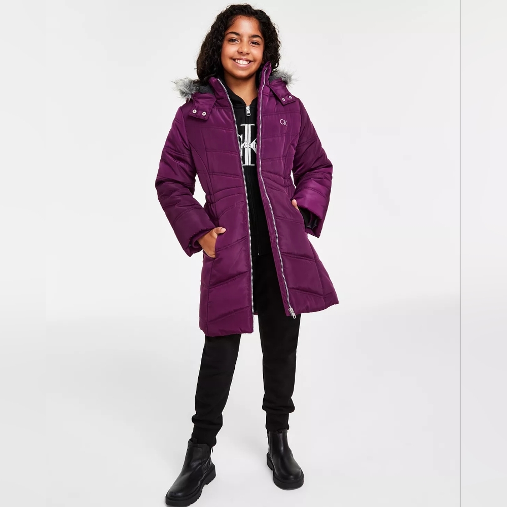 Calvin Klein ~ Big Girls Aerial Jacket ~ NWT!